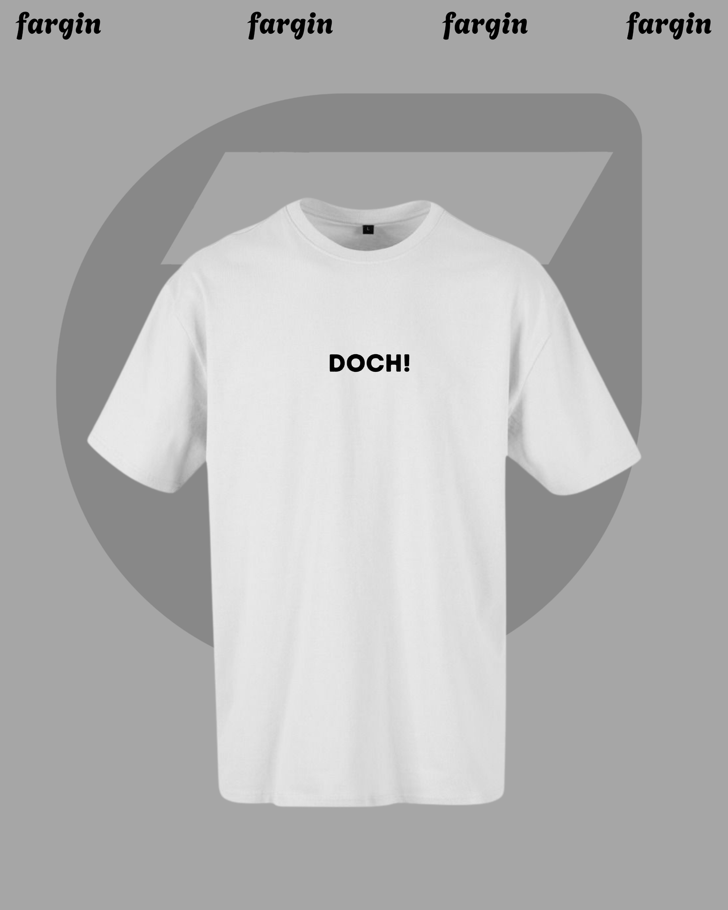 German Meme Oversized Cotton T-Shirt