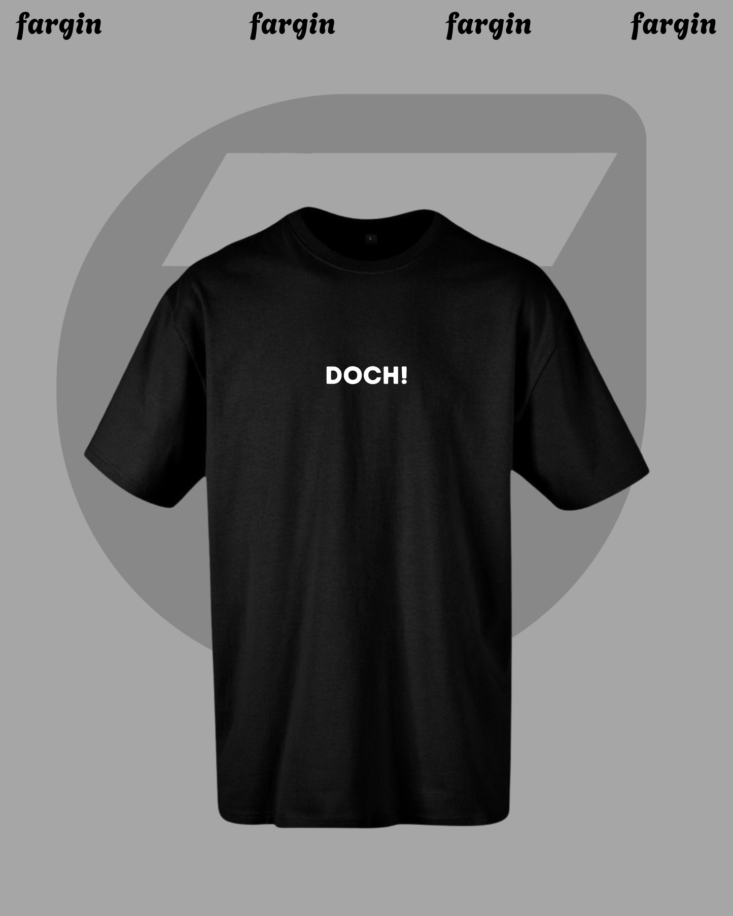 German Meme Oversized Cotton T-Shirt