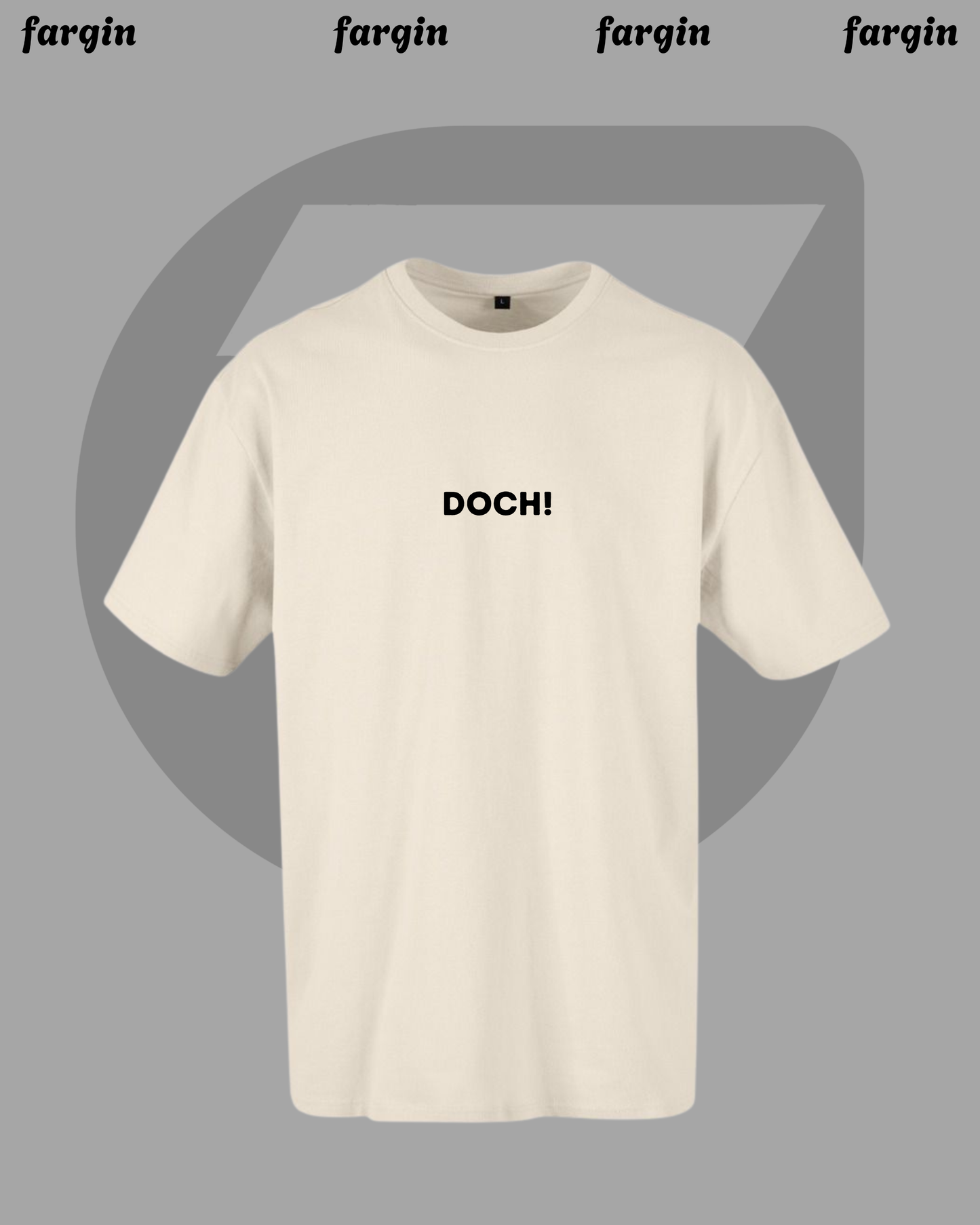 German Meme Oversized Cotton T-Shirt