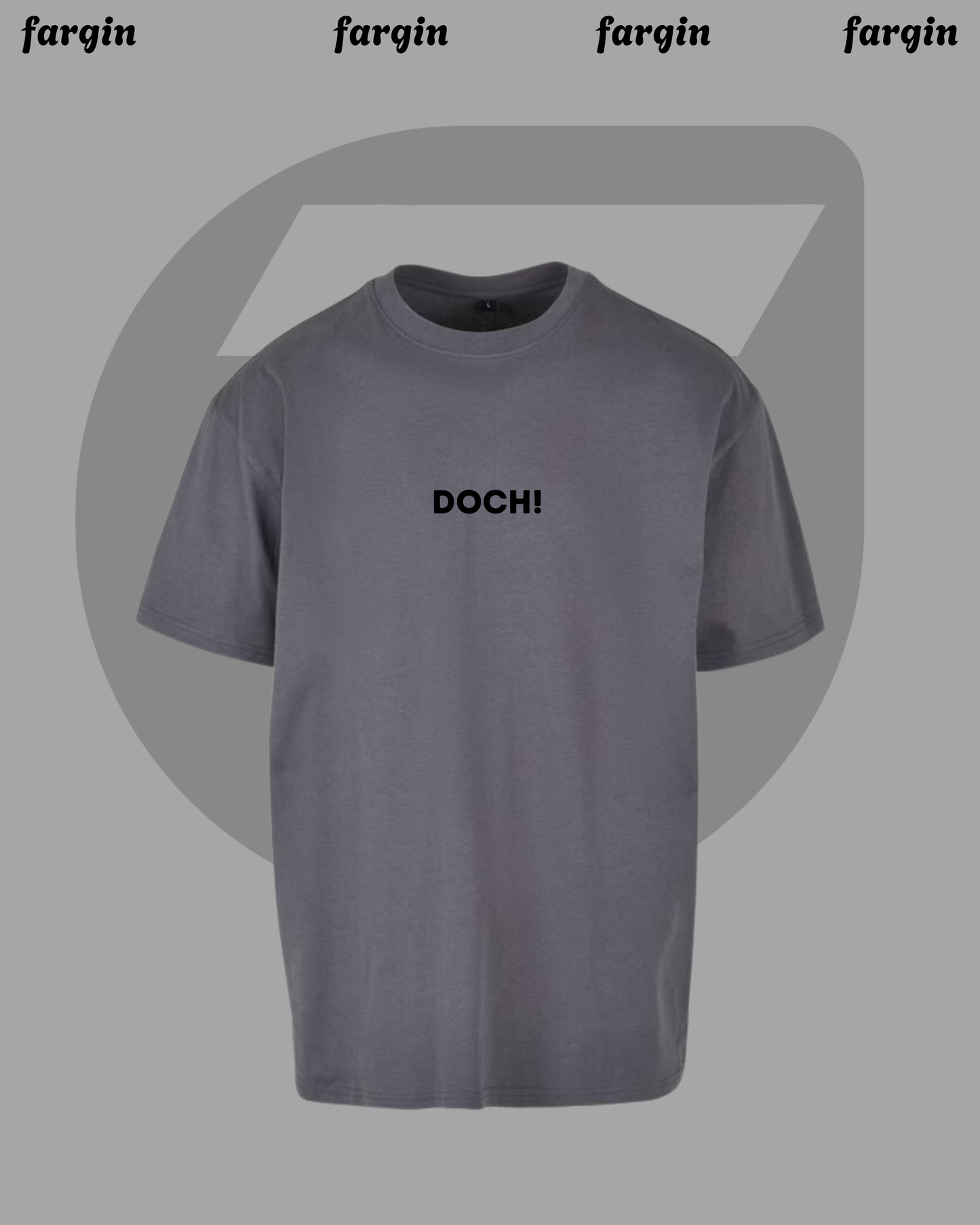 German Meme Oversized Cotton T-Shirt
