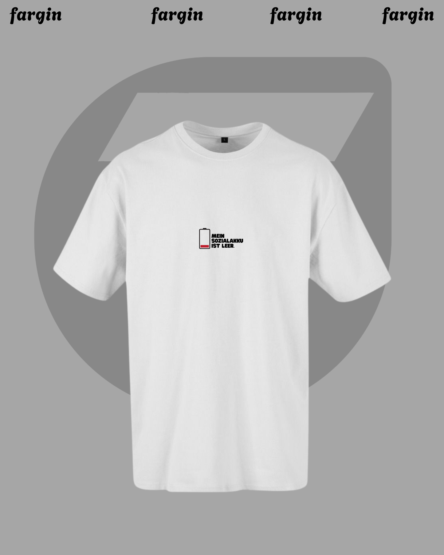 German Meme Oversized Cotton T-Shirt