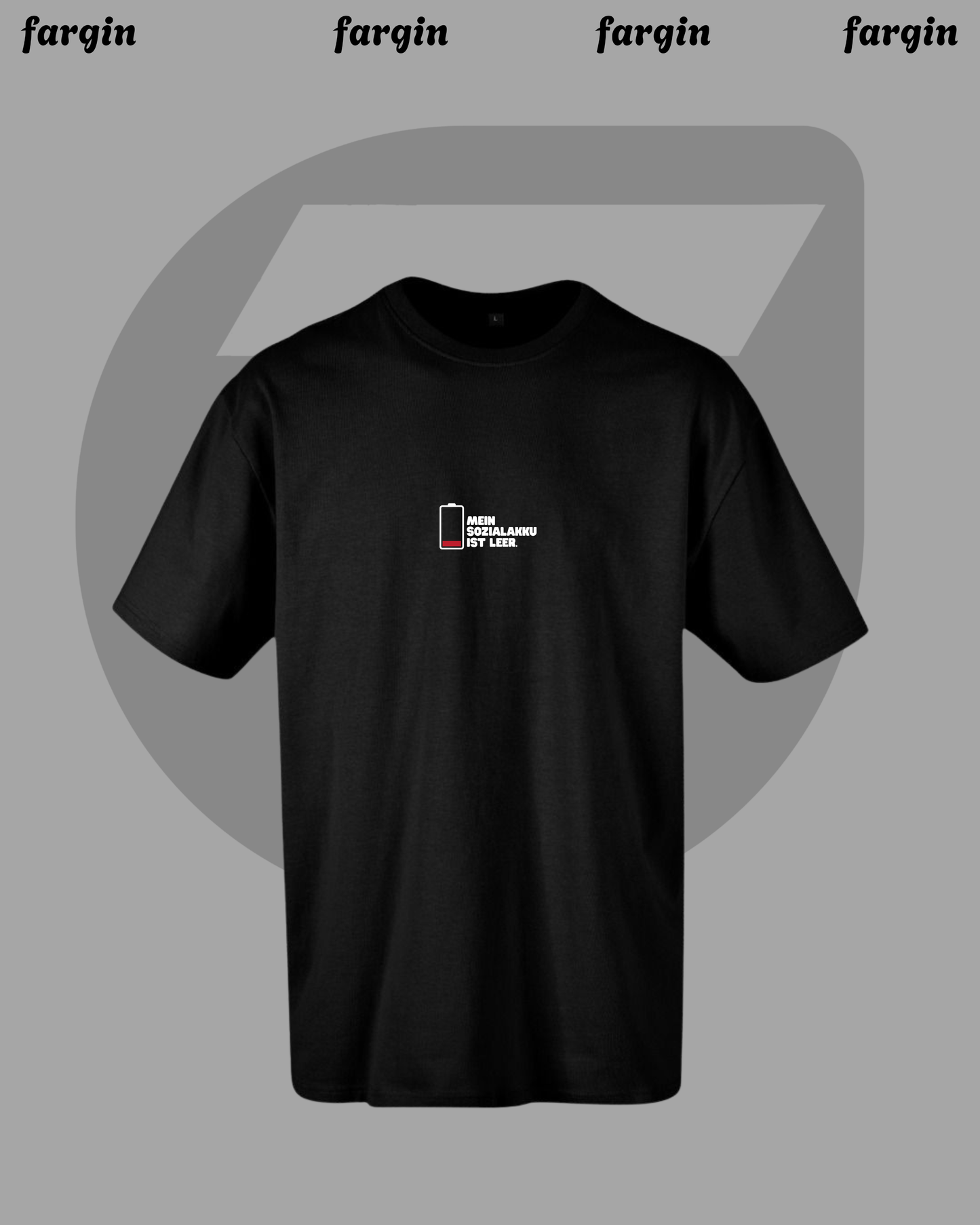 German Meme Oversized Cotton T-Shirt