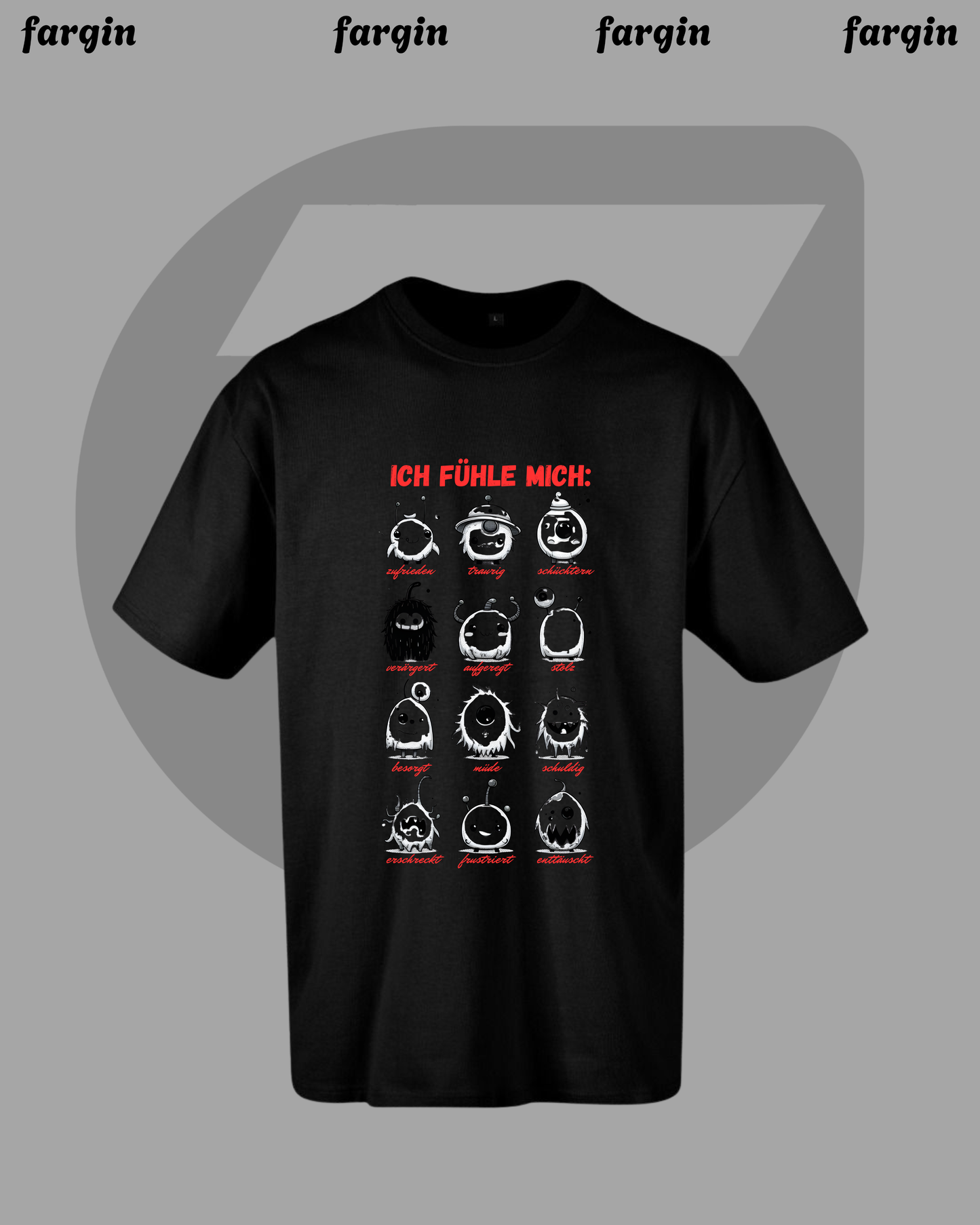 German Meme Oversized Cotton T-Shirt
