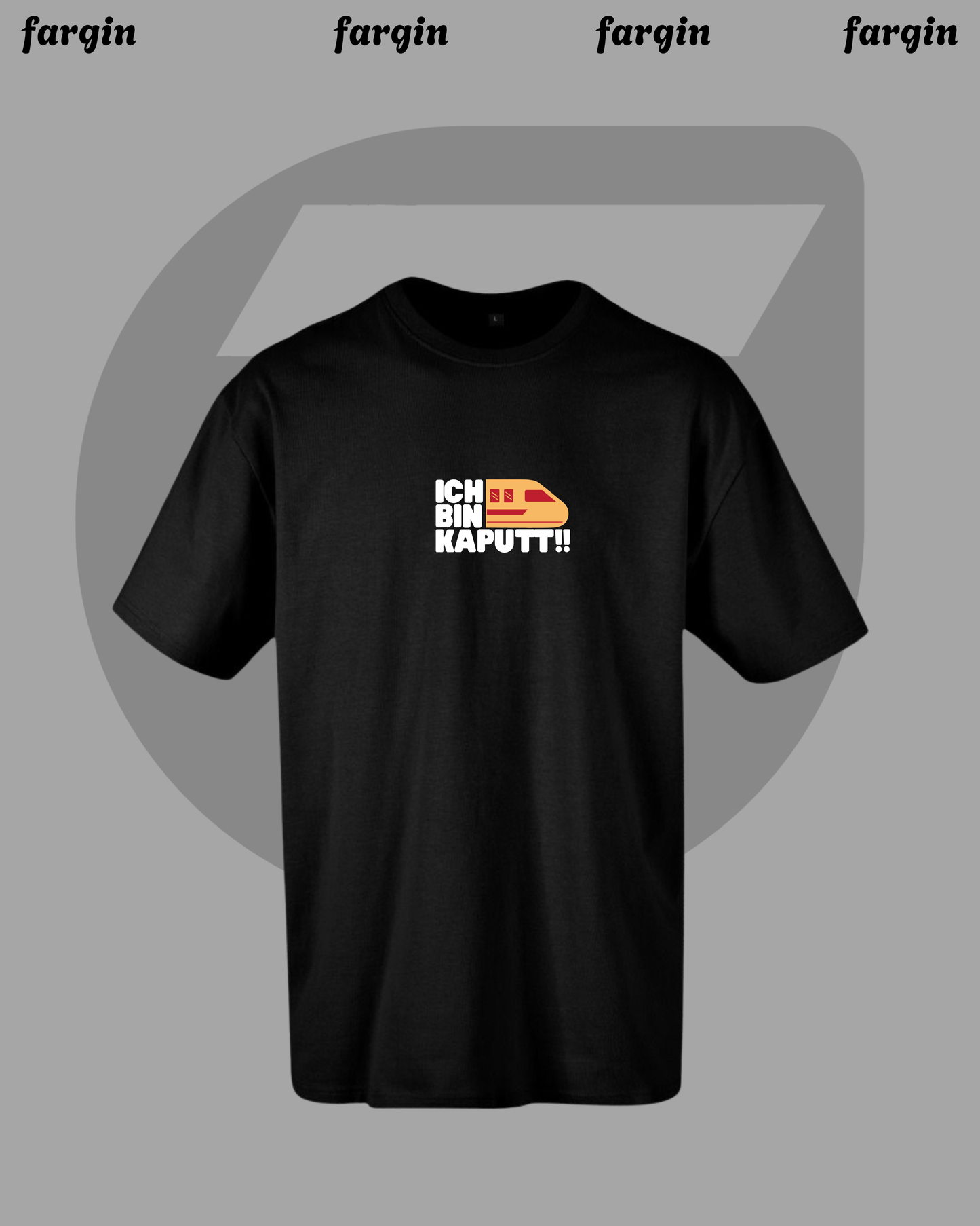 German Meme Oversized Cotton T-Shirt