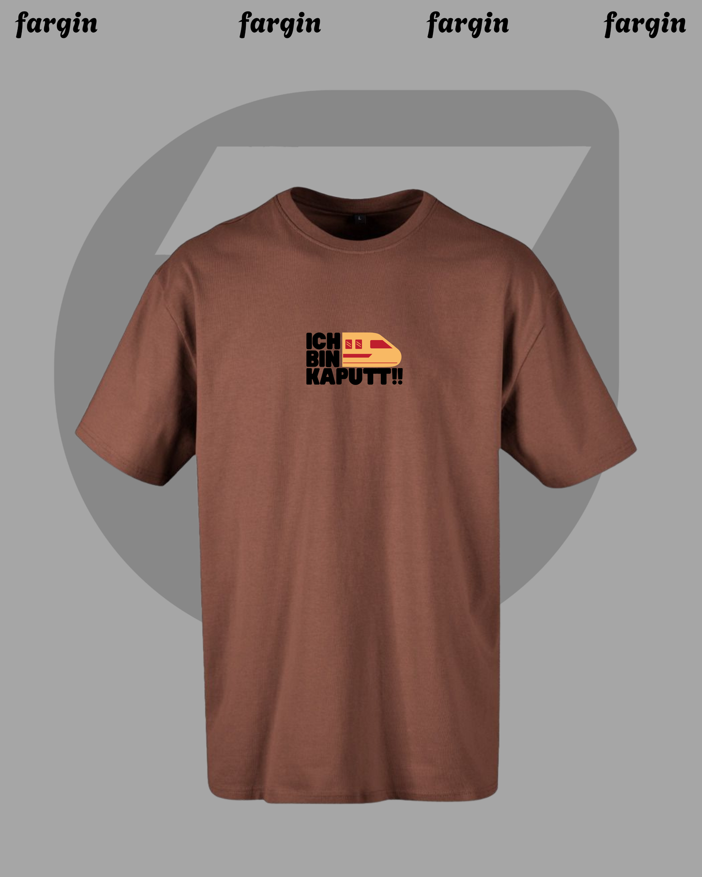 German Meme Oversized Cotton T-Shirt