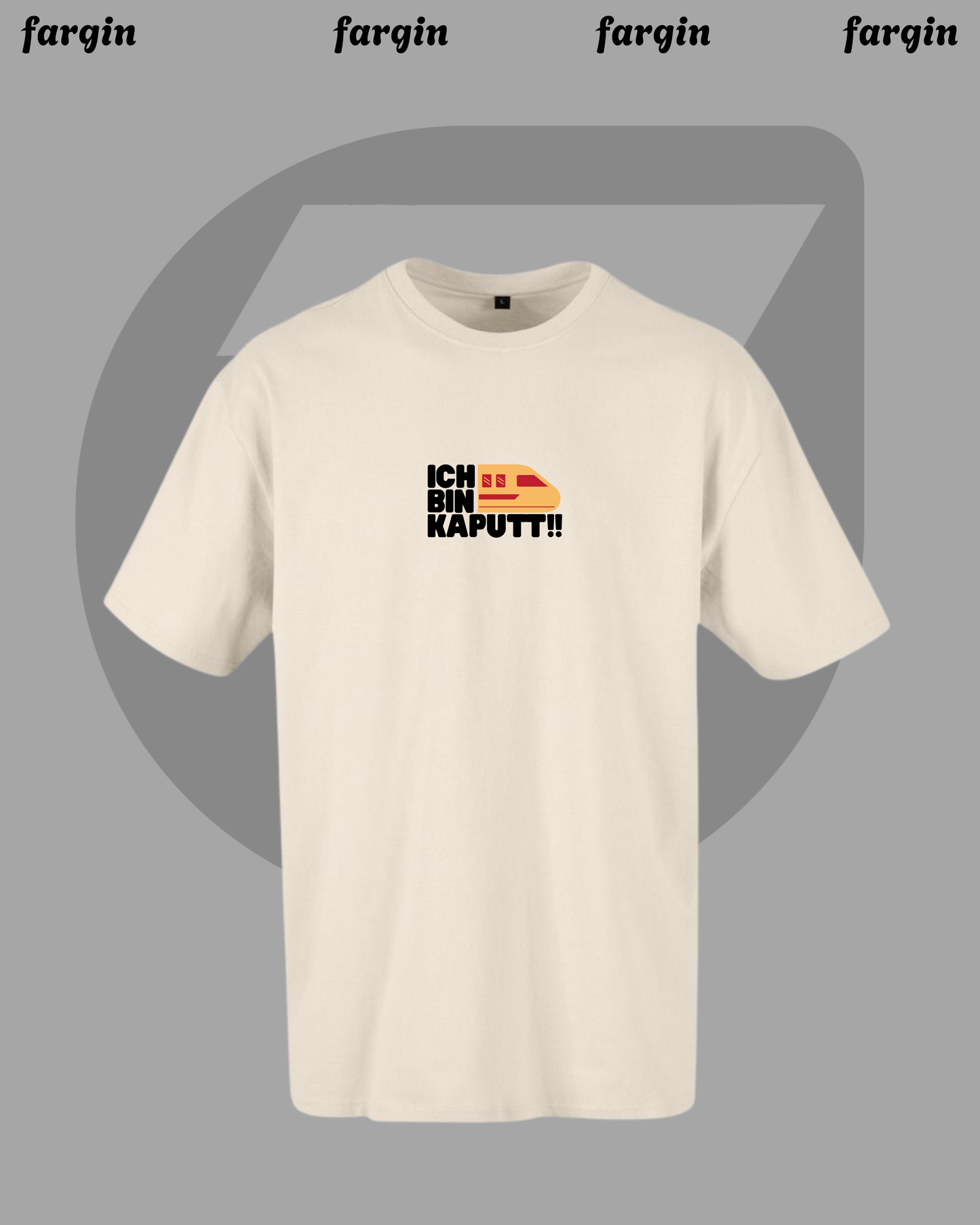 German Meme Oversized Cotton T-Shirt