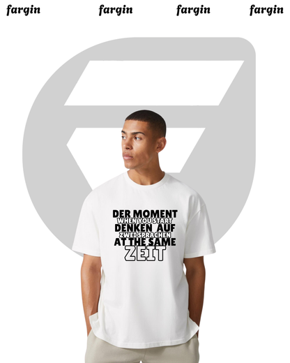 German Meme Oversized Cotton T-Shirt
