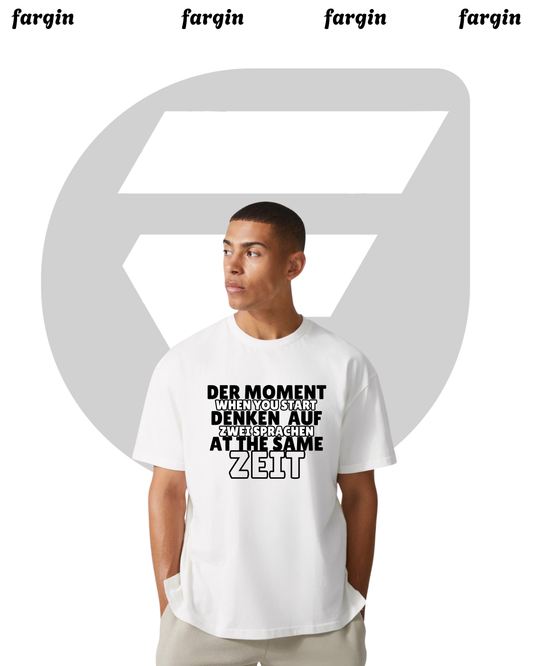 German Meme Oversized Cotton T-Shirt