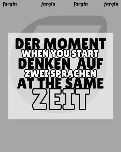 German Meme Oversized Cotton T-Shirt