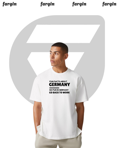 German Meme Oversized Cotton T-Shirt
