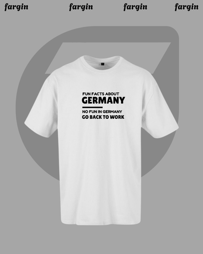 German Meme Oversized Cotton T-Shirt