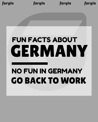 German Meme Oversized Cotton T-Shirt