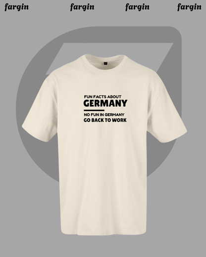 German Meme Oversized Cotton T-Shirt