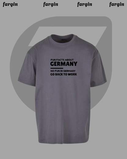 German Meme Oversized Cotton T-Shirt