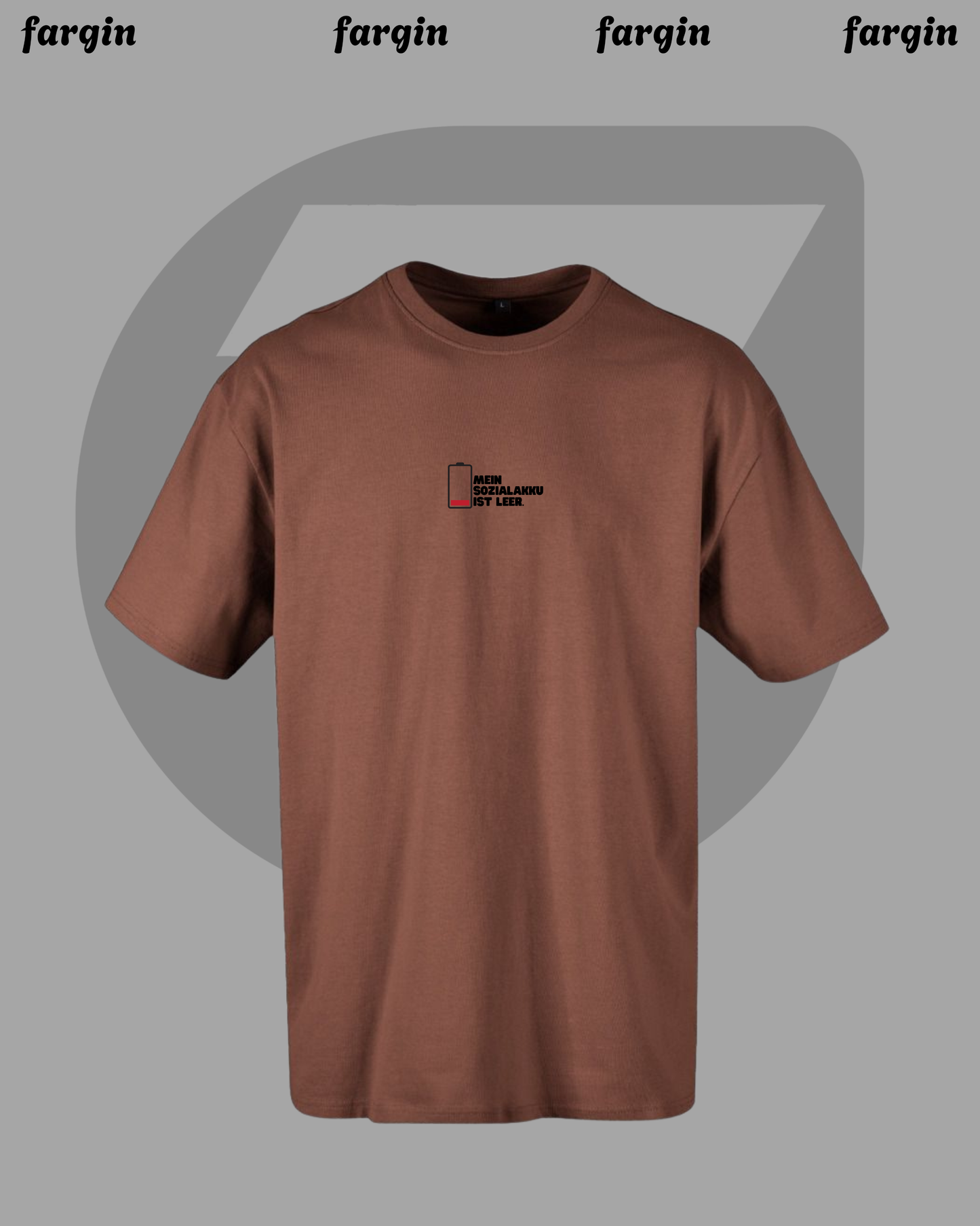 German Meme Oversized Cotton T-Shirt