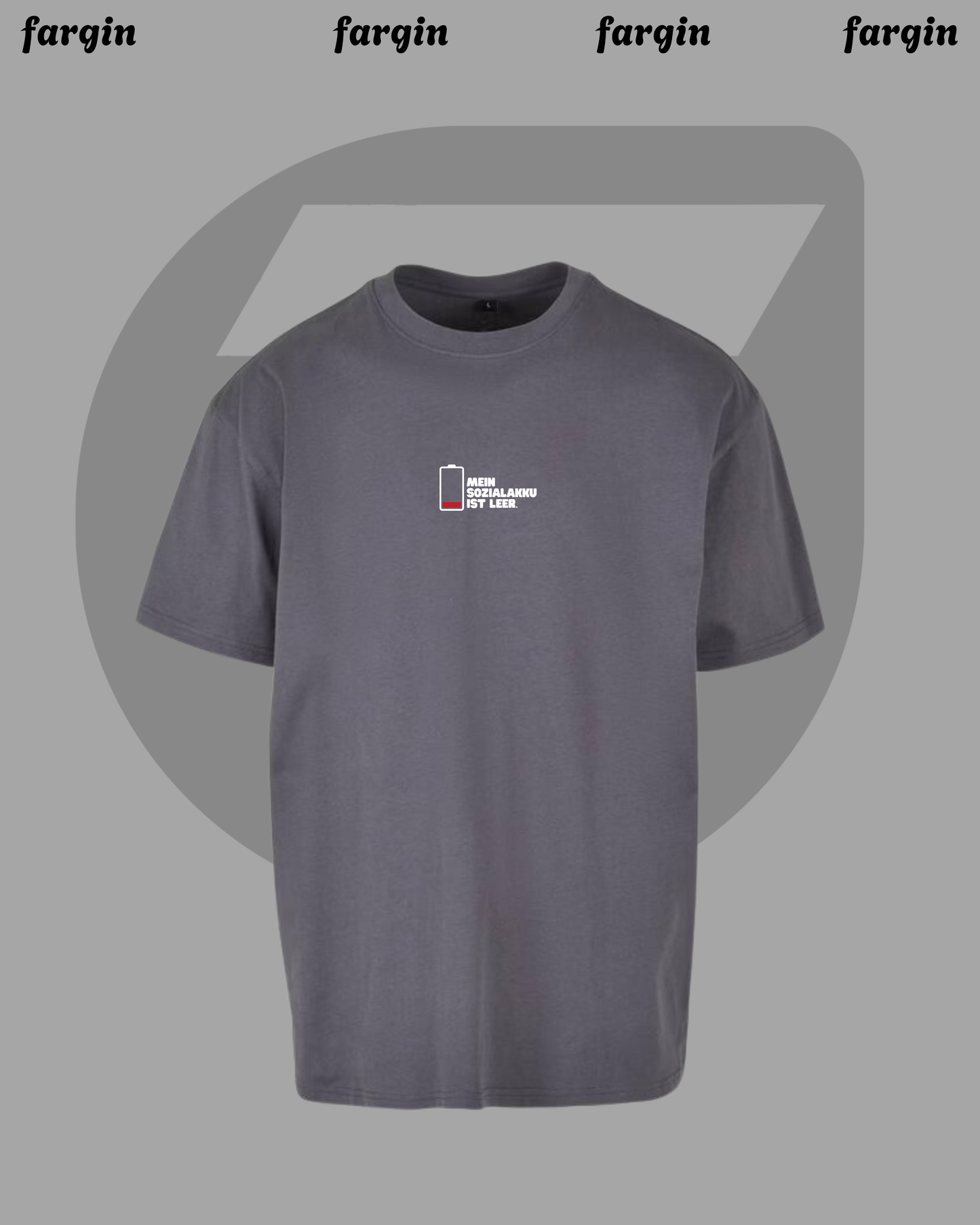 German Meme Oversized Cotton T-Shirt